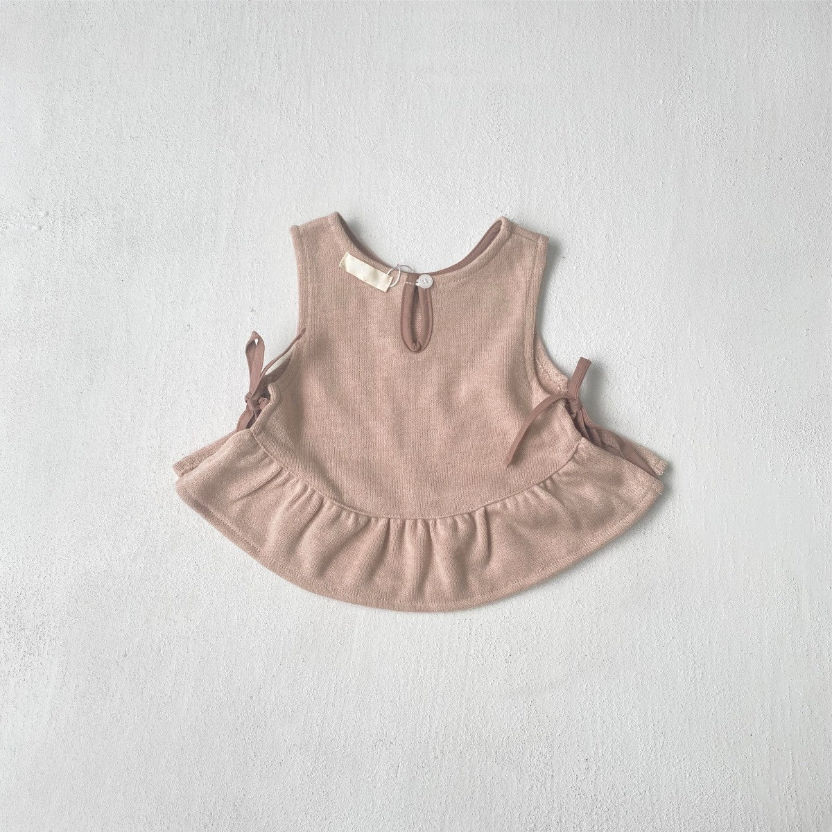 MyKids-USA® Design Autumn Baby Kids Girls Sleeveless Solid Color Plain Vest