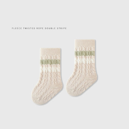 Winter and Autumn Baby Unisex Breathable Jacquard Pattern Casual Socks, MyKids-USA®, Baby & Toddler Sneakers, MyKids-USA - Size/Age - XS (0-6M) - Color - Apricot -  -  - TR2511152306-A