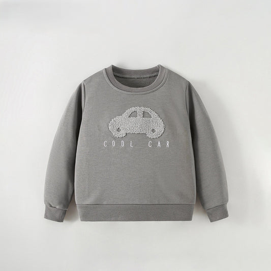 MyKids-USA® Spring and Autumn Baby Kids Boys Casual Long Sleeves Pullover
