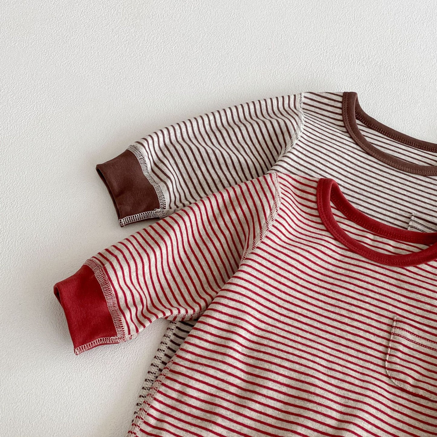 Autumn and Spring Arrival Baby Unisex Long Sleeves Striped Pattern Rompers, MyKids-USA®, Baby One-Pieces, MyKids-USA -  -  -  -  -  -  - 