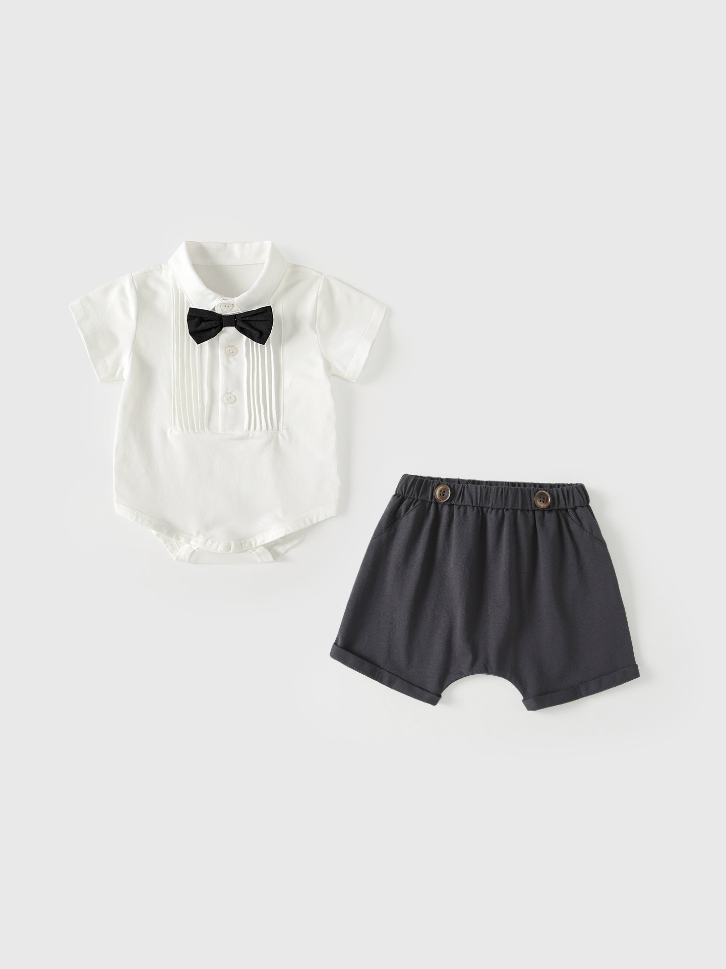 Arrival Summer Baby Kids Boys Short Sleeves Top Onesies and Shorts Clothing Set, MyKids-USA®, Baby & Children's Outfits, MyKids-USA - Size/Age - 66 (3-6M) - Color - Colorful -  -  - TR2605192352-A.