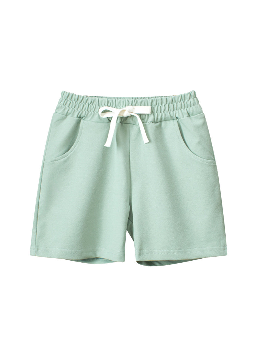 Summer Arrival Boys Casual Style Color Patchwork Shorts, MyKids-USA®, Shorts, MyKids-USA - Size/Age - 90 (12-24M) - Color - Green -  -  - TR2505091932-B