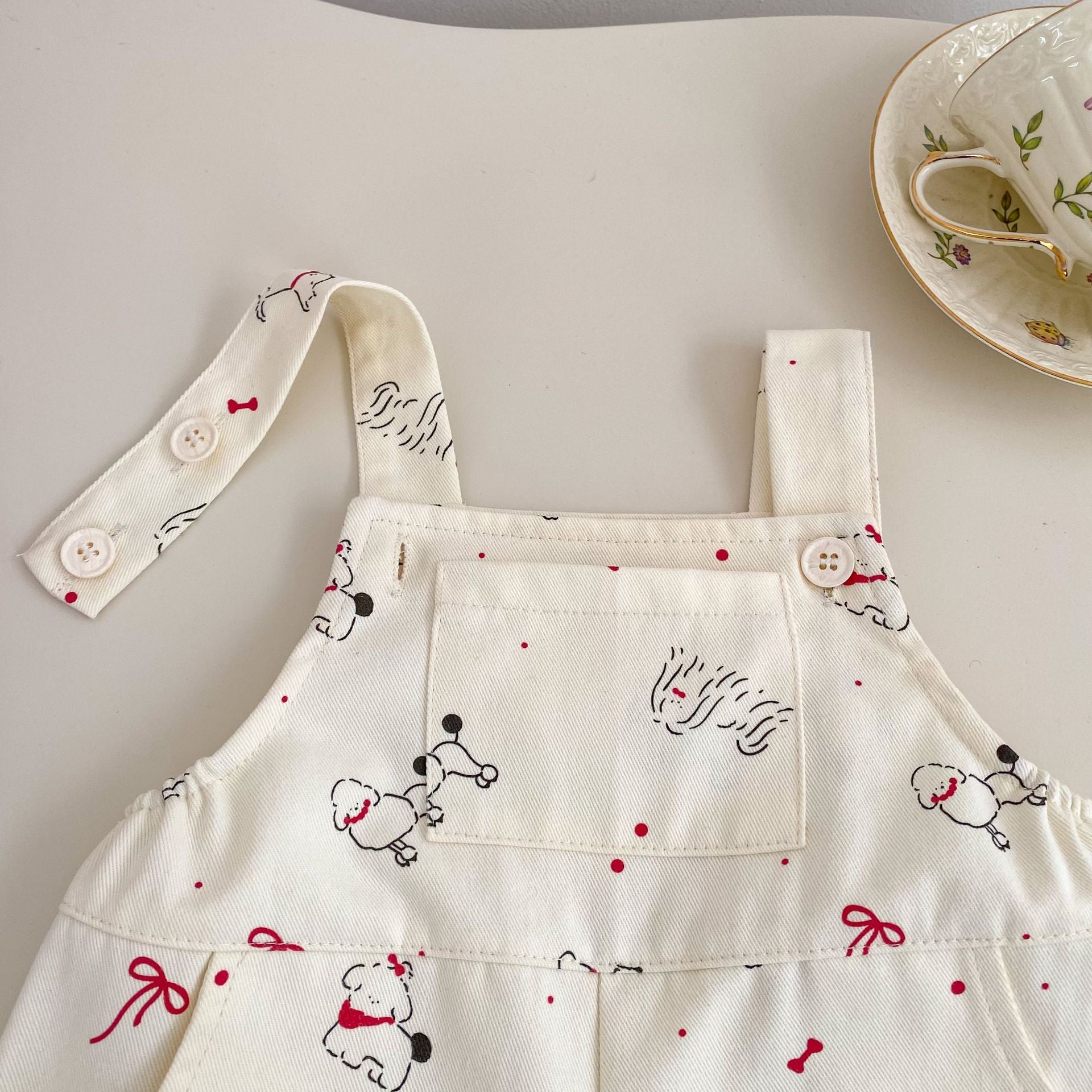 Summer Hot Selling Baby Kids Girls Sleeveless Vest and Cartoon Overalls Clothing Set, MyKids-USA®, Baby & Children's Outfits, MyKids-USA -  -  -  -  -  -  - .
