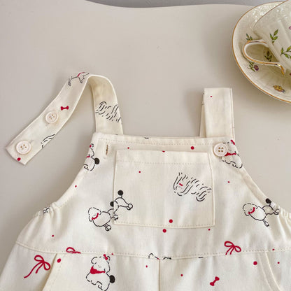 Summer Hot Selling Baby Kids Girls Sleeveless Vest and Cartoon Overalls Clothing Set, MyKids-USA®, Baby & Children's Outfits, MyKids-USA -  -  -  -  -  -  - .