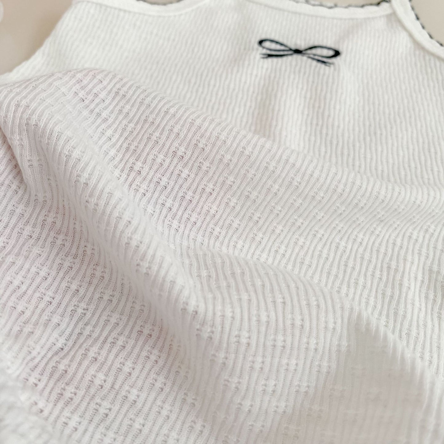 Summer Arrival Baby Girls Sleeveless Simple Embroidery Pattern Bodysuit, MyKids-USA®, Baby & Children's One-Pieces, MyKids-USA -  -  -  -  -  -  - .