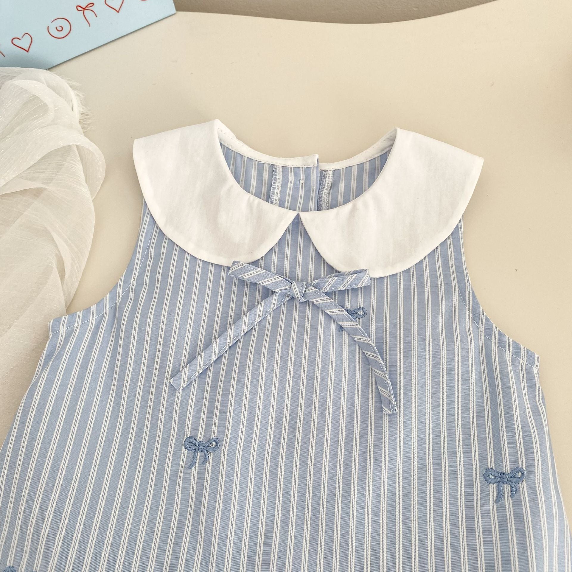 Summer Arrival Baby Girls Sleeveless Striped Dress, MyKids-USA®, Baby & Children's Dresses, MyKids-USA -  -  -  -  -  -  - .