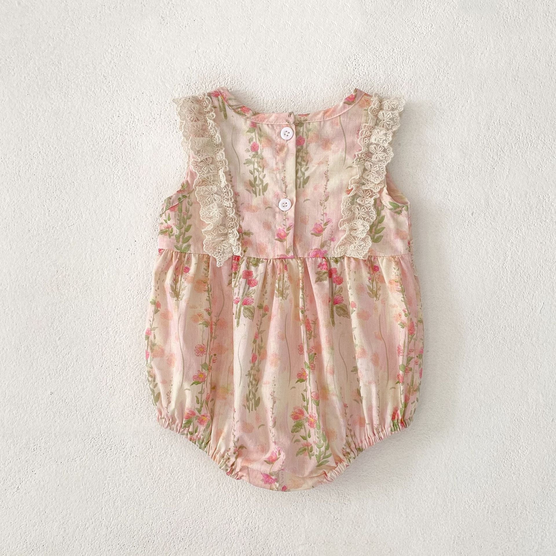 Summer Arrival Girls Cute Flowers Pattern Sleeveless Onesies and Dress – Princess Sister Matching Set, MyKids-USA®, Baby & Toddler Dresses, MyKids-USA -  -  -  -  -  -  - 