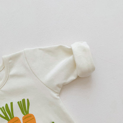 Autumn Arrival Baby Unisex Long Sleeves Carrots Pattern Onesies with Hat, MyKids-USA®, Baby & Toddler Outfits, MyKids-USA -  -  -  -  -  -  - 