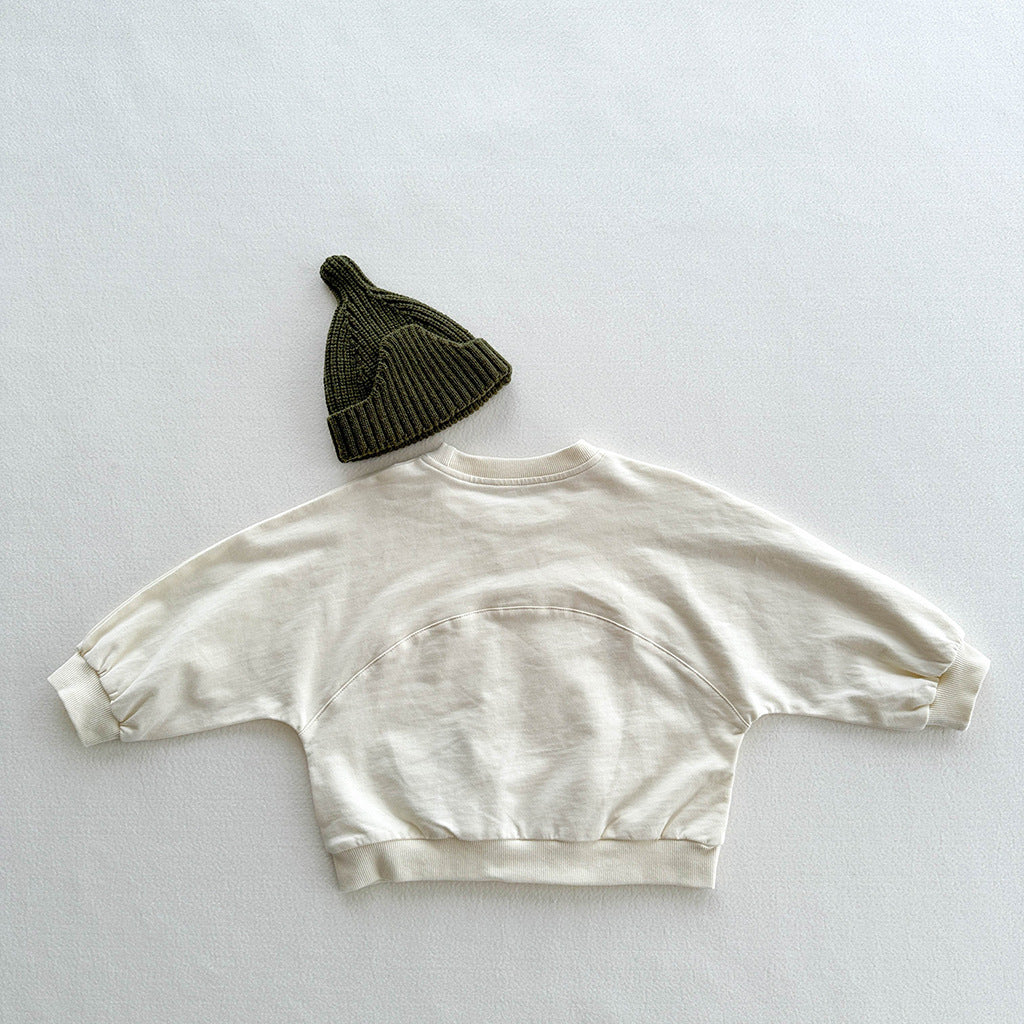 Autumn Arrival Kids Unisex Casual Patchwork Long Sleeves Horse Pattern Pullover, MyKids-USA®, Sweaters, MyKids-USA -  -  -  -  -  -  - 