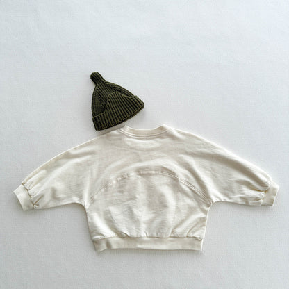 Autumn Arrival Kids Unisex Casual Patchwork Long Sleeves Horse Pattern Pullover, MyKids-USA®, Sweaters, MyKids-USA -  -  -  -  -  -  - 