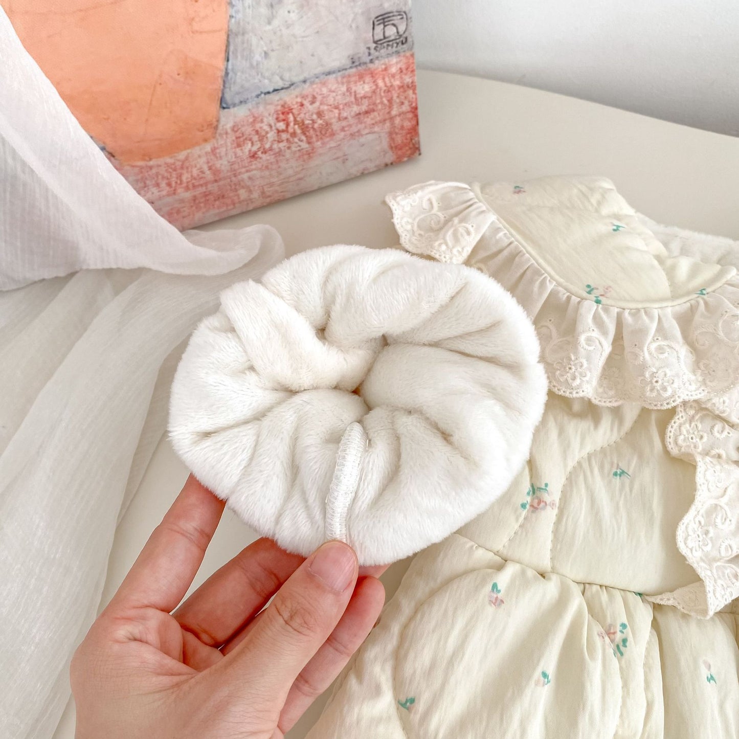 Winter Arrival Baby Girls Long Sleeves Floral Pattern Fleece-Lined Warm Rompers, MyKids-USA®, Baby One-Pieces, MyKids-USA -  -  -  -  -  -  - 