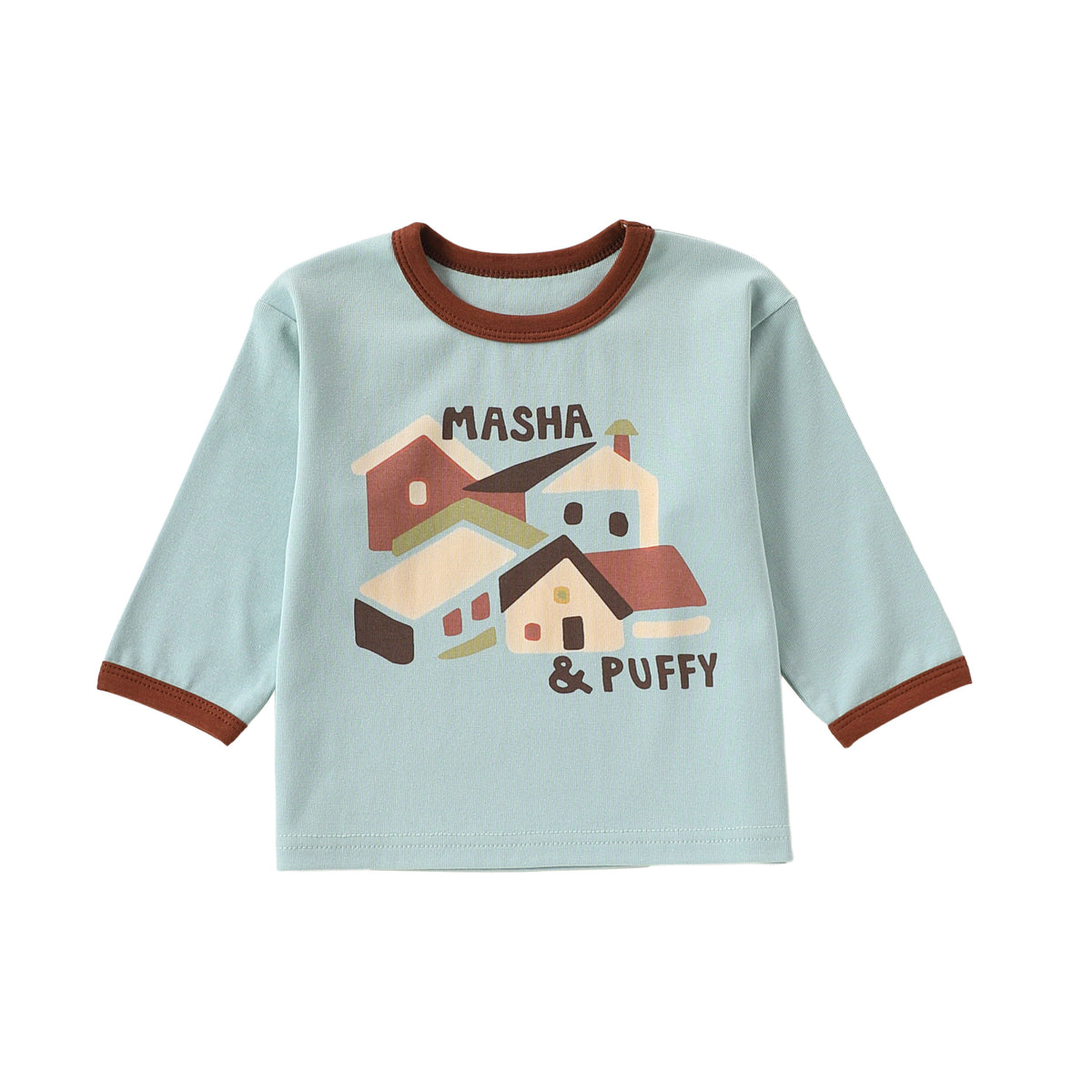 MyKids-USA® Autumn Arrival Baby Kids Long Sleeves Cartoon and Letters Pattern Top
