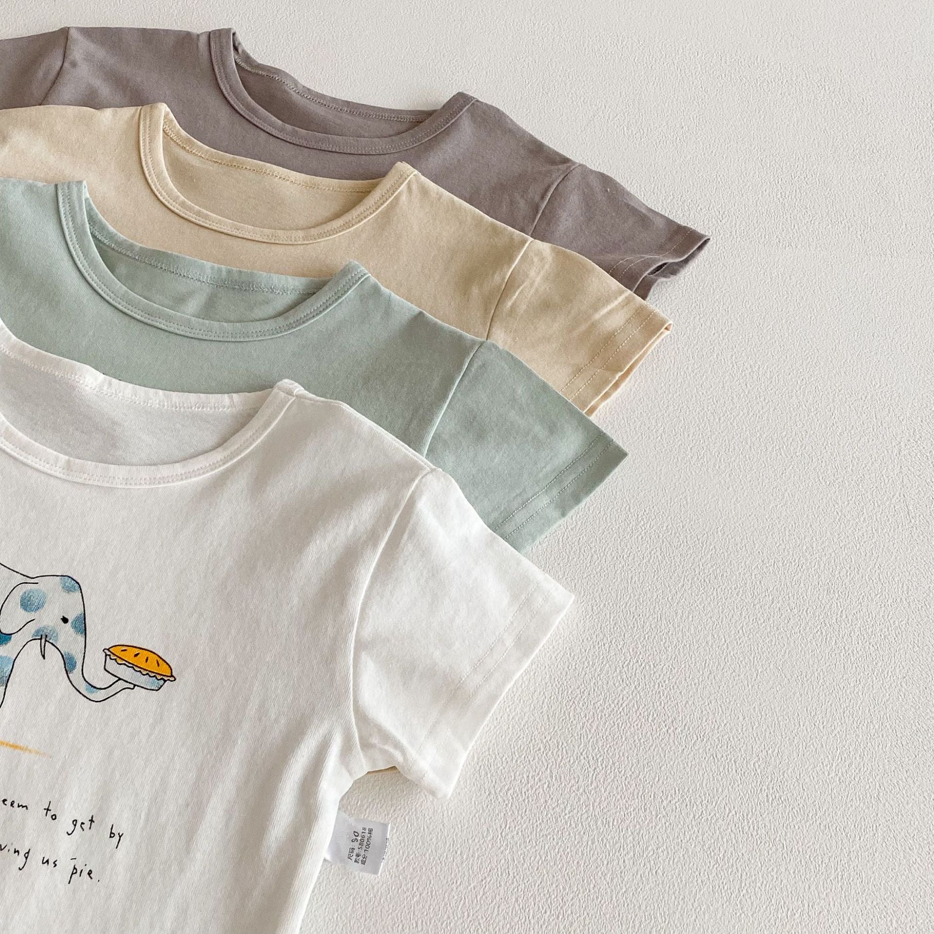 Summer Boys and Girls’ Cartoon and Letters Pattern T-shirt in European and American Style, MyKids-USA®, T-Shirts, MyKids-USA -  -  -  -  -  -  - .