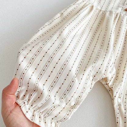 Summer Arrival Baby Girls Fly Sleeves Striped Pattern Rompers, MyKids-USA®, Baby One-Pieces, MyKids-USA -  -  -  -  -  -  - 