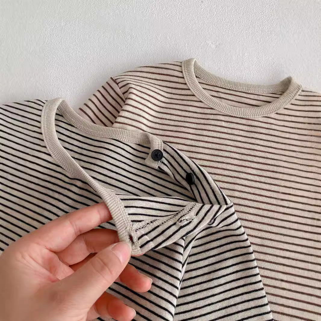 Autumn Arrival Baby Unisex Striped Pattern Long Sleeves Top, MyKids-USA®, Shirts, MyKids-USA -  -  -  -  -  -  - 