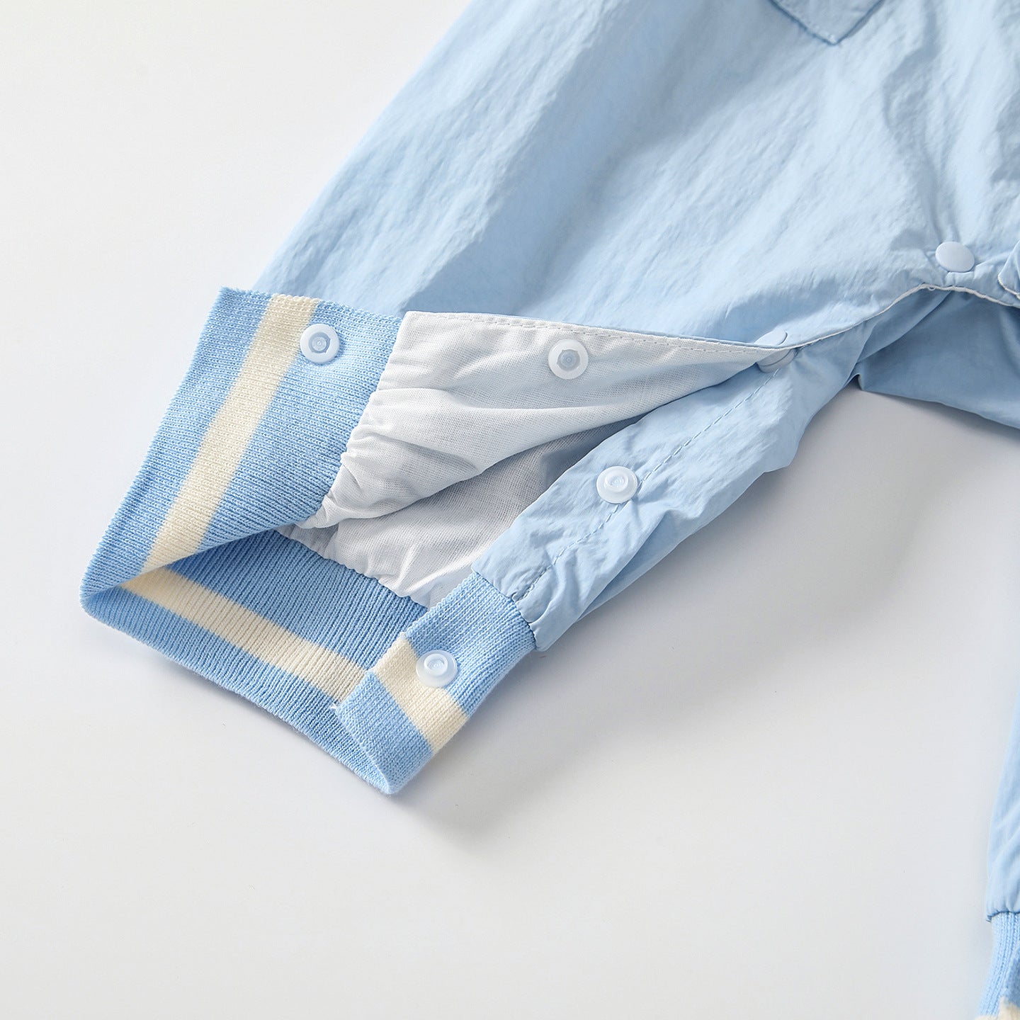 Spring Hot Selling Baby Boys Rocket Cartoon Embroidery Pattern Single Breasted Rompers Bodysuits with Collar, MyKids-USA®, Bodysuits, MyKids-USA -  -  -  -  -  -  - .