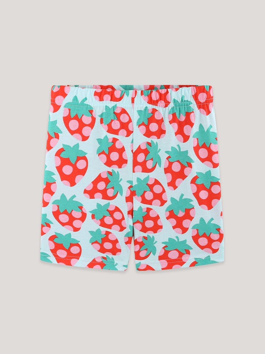 Arrival Summer Baby Kids Girls Strawberry Shorts