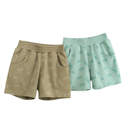 Summer Arrival Boys Cotton Casual Style Letters Pattern Shorts, MyKids-USA®, Shorts, MyKids-USA -  -  -  -  -  -  - 