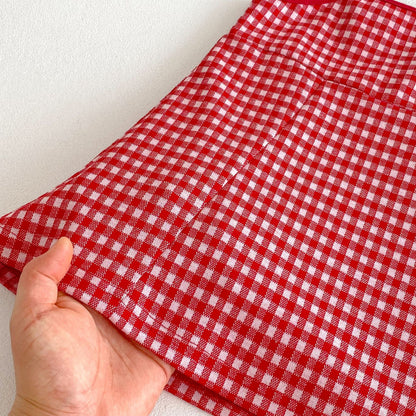 Summer Arrival Baby Girls Cute Plaid Pattern Sleeveless Strap Dress, MyKids-USA®, Baby & Toddler Dresses, MyKids-USA -  -  -  -  -  -  - 