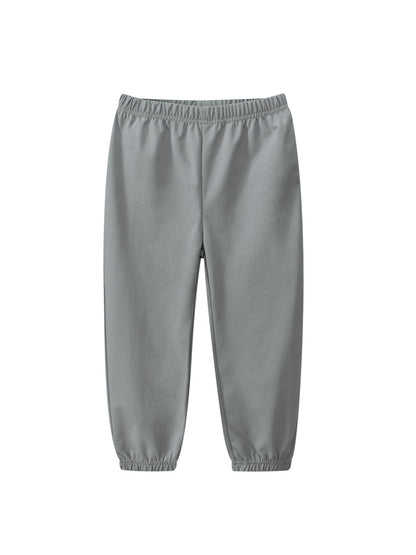 Children’s Summer Boys’ Solid Color Thin Breathable Pants – Casual Kids Trousers, MyKids-USA®, Baby & Toddler Bottoms, MyKids-USA - Size/Age - 90 (12-24M) - Color - Grey -  -  - TR2505091940-B