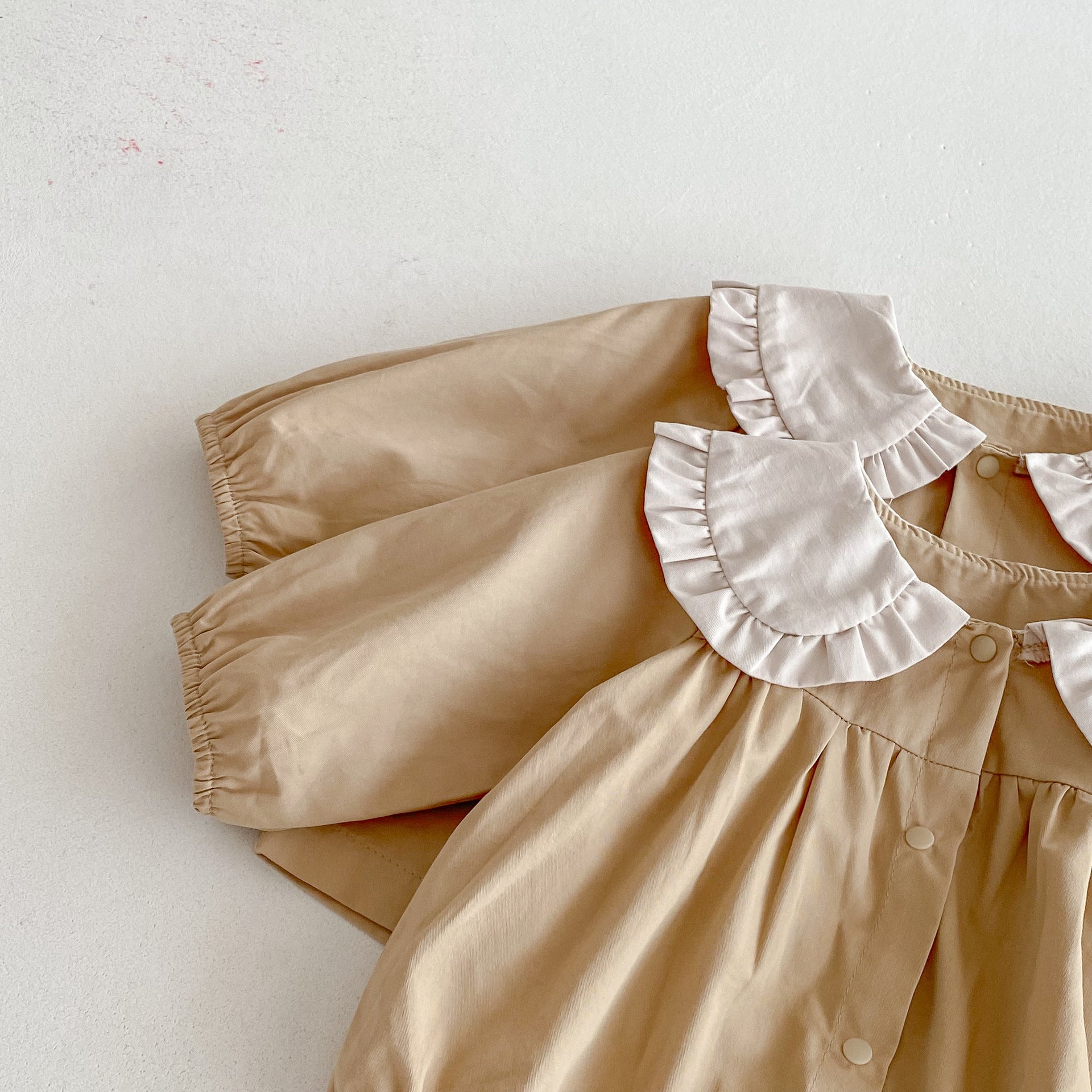 Autumn Arrival Baby Girls Color Patchwork Long-sleeved Onesies and Dress – Princess Sister Matching Set, MyKids-USA®, Baby & Toddler Dresses, MyKids-USA -  -  -  -  -  -  - 