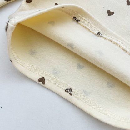 Spring and Autumn Unisex Hearts Pattern Long Sleeves Top and Pants Clothing Set, MyKids-USA®, Baby & Toddler Outfits, MyKids-USA -  -  -  -  -  -  - 