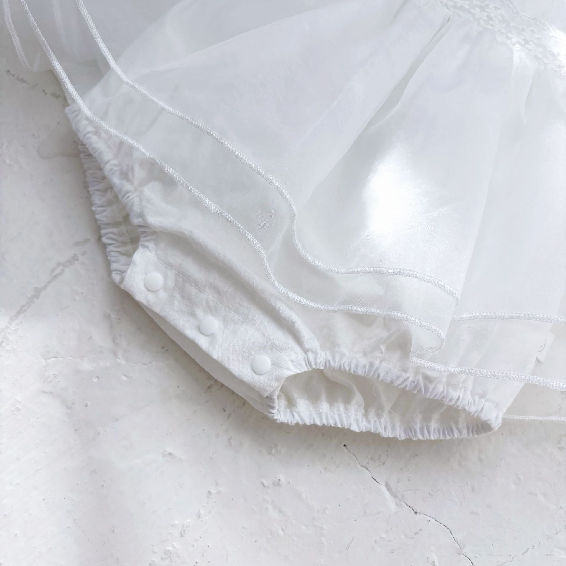 Summer Arrival Baby Girls Fly Sleeves Tulle Patchwork Lace Decorated Onesies, MyKids-USA®, Baby & Toddler Dresses, MyKids-USA -  -  -  -  -  -  - 