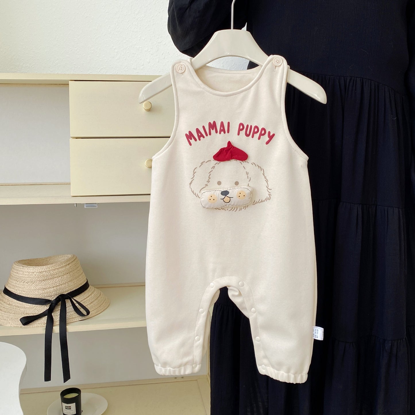 Spring and Autumn Baby Kids Unisex Long Sleeves Striped Top and Cartoon Sleeveless Overalls Clothing Set, MyKids-USA®, Baby & Toddler Outfits, MyKids-USA -  -  -  -  -  -  - .