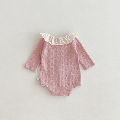 Autumn Arrival Baby Girls Long Sleeves Thin Striped Pattern Single Breasted Onesies, MyKids-USA®, Baby One-Pieces, MyKids-USA -  -  -  -  -  -  - 