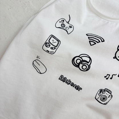 Summer Baby Kids Casual Pattern Sleeveless Top Vest with Denim Shorts Clothing Set for, MyKids-USA®, Baby & Toddler Outfits, MyKids-USA -  -  -  -  -  -  - 