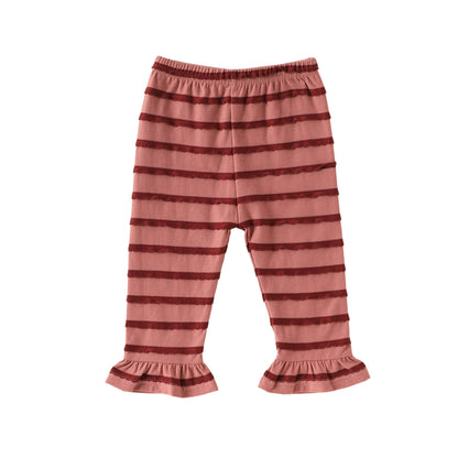 MyKids-USA® Spring and Autumn Baby Kids Girls Long Sleeves Striped Pattern Top and Pants Clothing Set