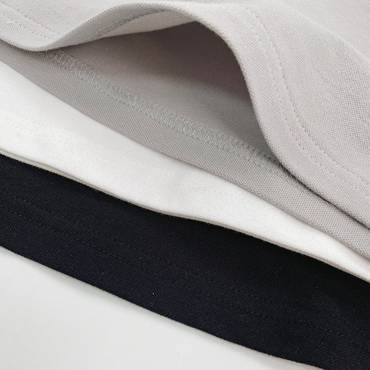 Summer Kids Unisex Minimalist and Versatile Short Sleeves V Neck Children’s Polo Shirt, MyKids-USA®, Polos, MyKids-USA -  -  -  -  -  -  - 