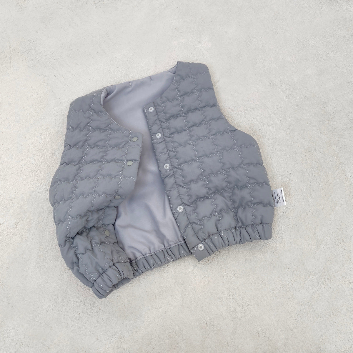 Arrival Winter and Spring Baby Kids Unisex Geometric Pattern Sleeveless Vest, MyKids-USA®, Baby & Toddler Coats & Jackets, MyKids-USA - Size/Age - 73 (6-9M) - Color - Light Blue -  -  - TR2512281055-B.