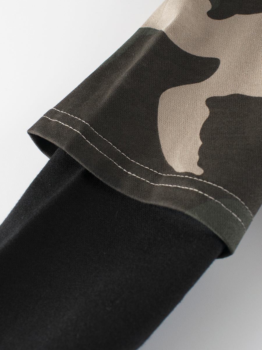 Baby Boy Kids Camouflage Pattern Crew Neck Long Sleeves Warm Cozy Pullover, MyKids-USA®, Baby & Toddler Outerwear, MyKids-USA -  -  -  -  -  -  - 