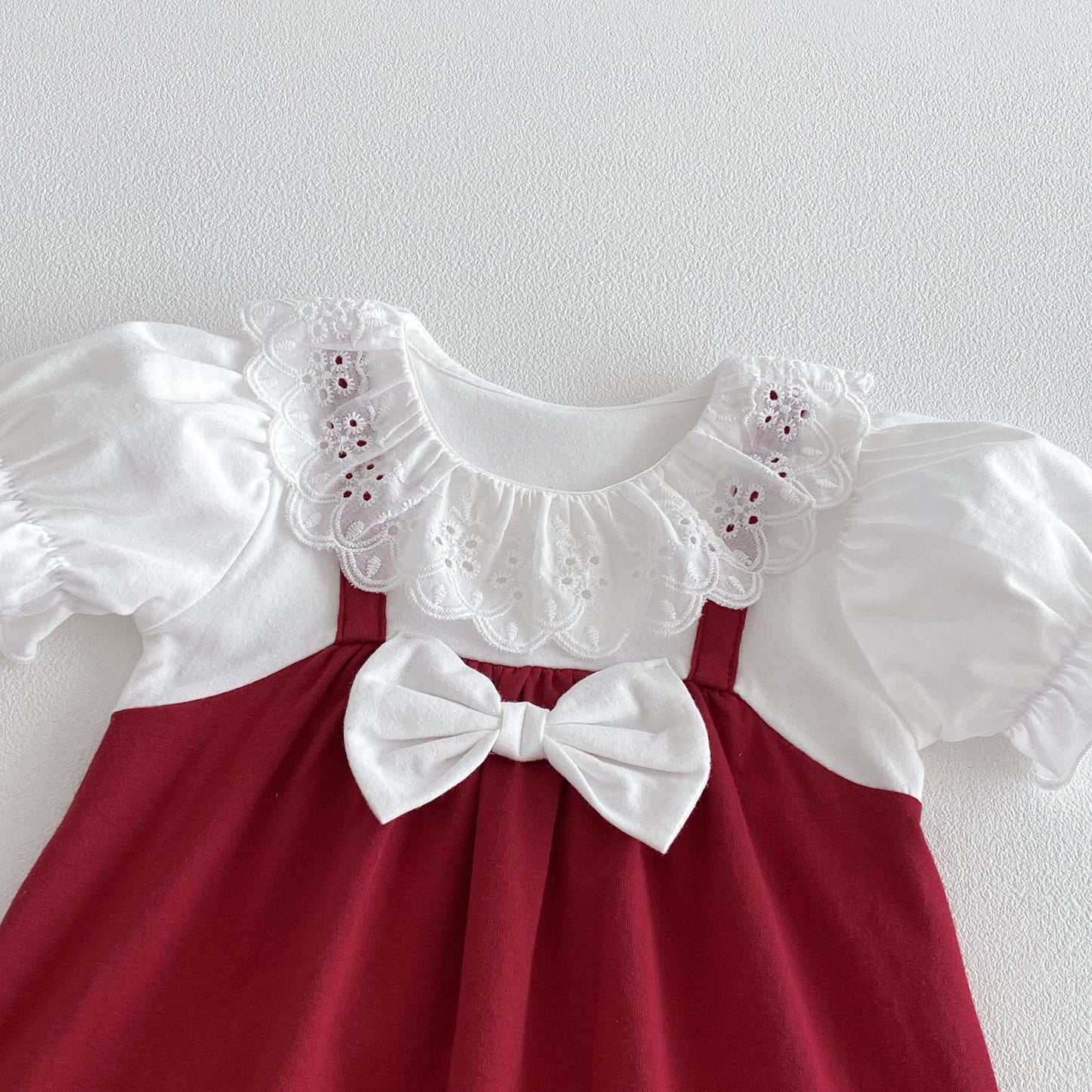 Design Summer Baby Kids Girls Short Sleeves Color Patchwork Rompers, MyKids-USA®, Baby & Children's One-Pieces, MyKids-USA -  -  -  -  -  -  - .