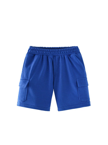 Hot Selling High Quality Boys’ Summer Blue Soft Sport Shorts, MyKids-USA®, Short Trousers, MyKids-USA -  -  -  -  -  -  - 
