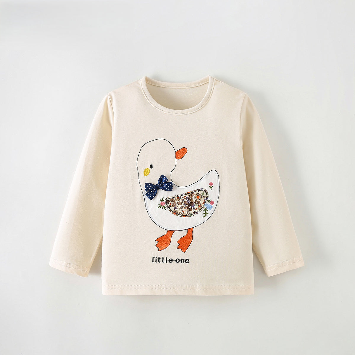 MyKids-USA® Spring and Autumn Baby Kids Girls Cartoon Pattern Long Sleeves Top