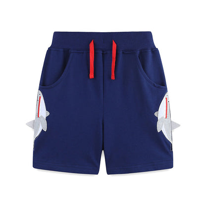 Summer Arrival Baby Kids Boys Cotton Casual Style Cartoon Pattern Color Patchwork Shorts, MyKids-USA®, Shorts, MyKids-USA -  -  -  -  -  -  - 