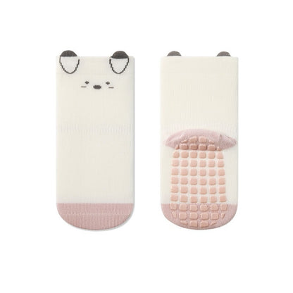 Autumn and Spring Baby Unisex Breathable Animals Cartoon Pattern Color Patchwork Socks, MyKids-USA®, Baby & Toddler Socks & Tights, MyKids-USA - Size/Age - S (0-1Y) - Color - White -  -  - TR2602021209-D.