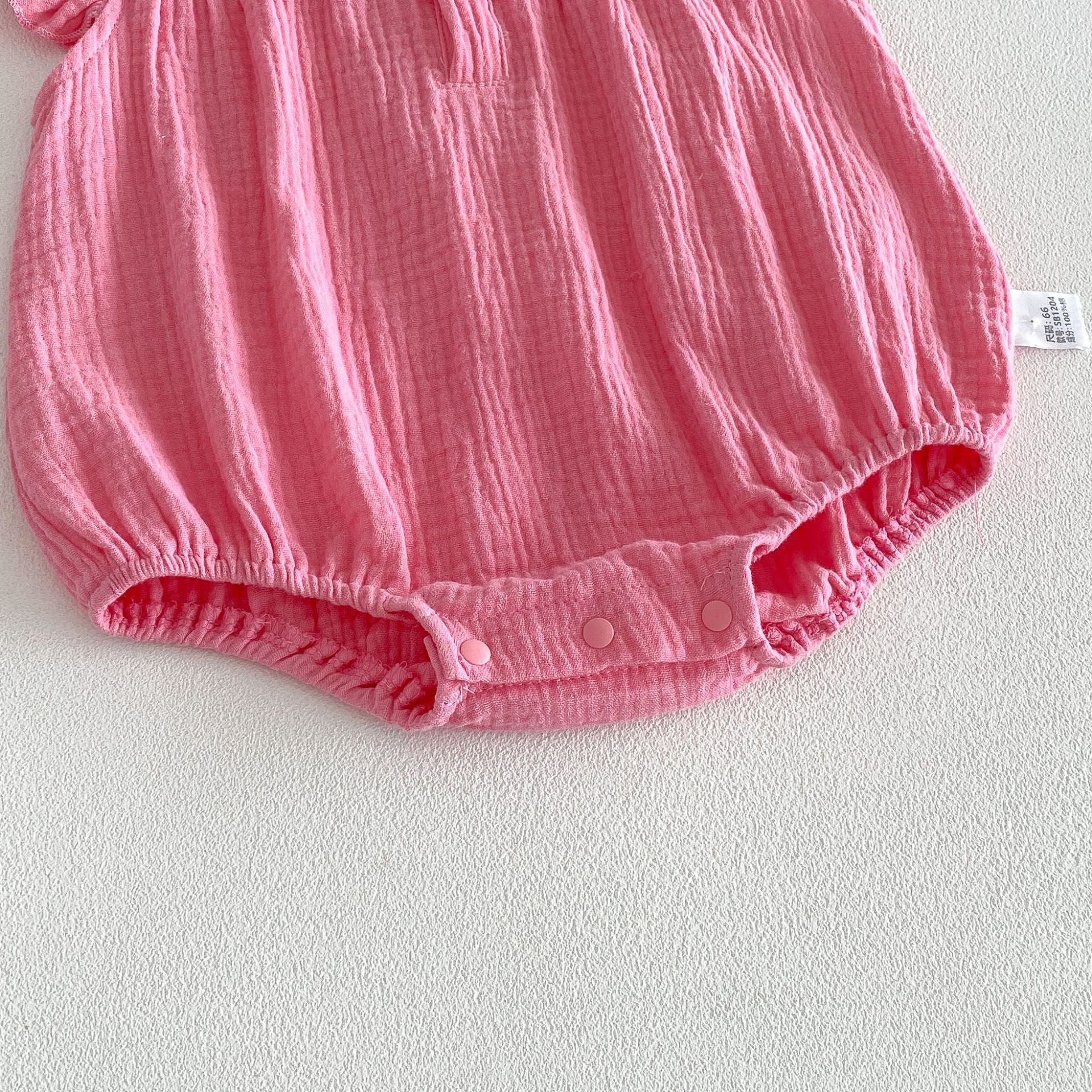 Summer Arrival Baby Girls Fly Sleeves Strawberry Embroidered Pattern Bodysuit, MyKids-USA®, Baby & Children's One-Pieces, MyKids-USA -  -  -  -  -  -  - .