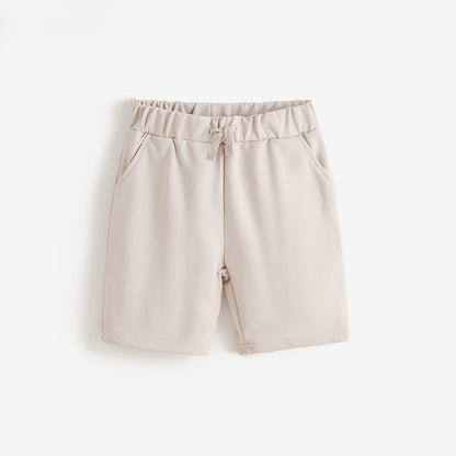 Summer Arrival Baby Kids Casual Style Solid Color Shorts