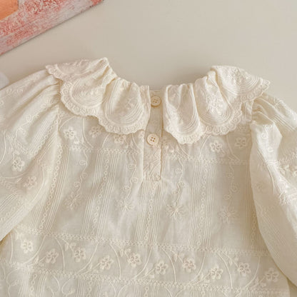 Spring Baby Kids Girls Long Sleeves Cute Flowers Embroidered Pattern Top and Denim Jeans Clothing Set, MyKids-USA®, Baby & Toddler Outfits, MyKids-USA -  -  -  -  -  -  - .