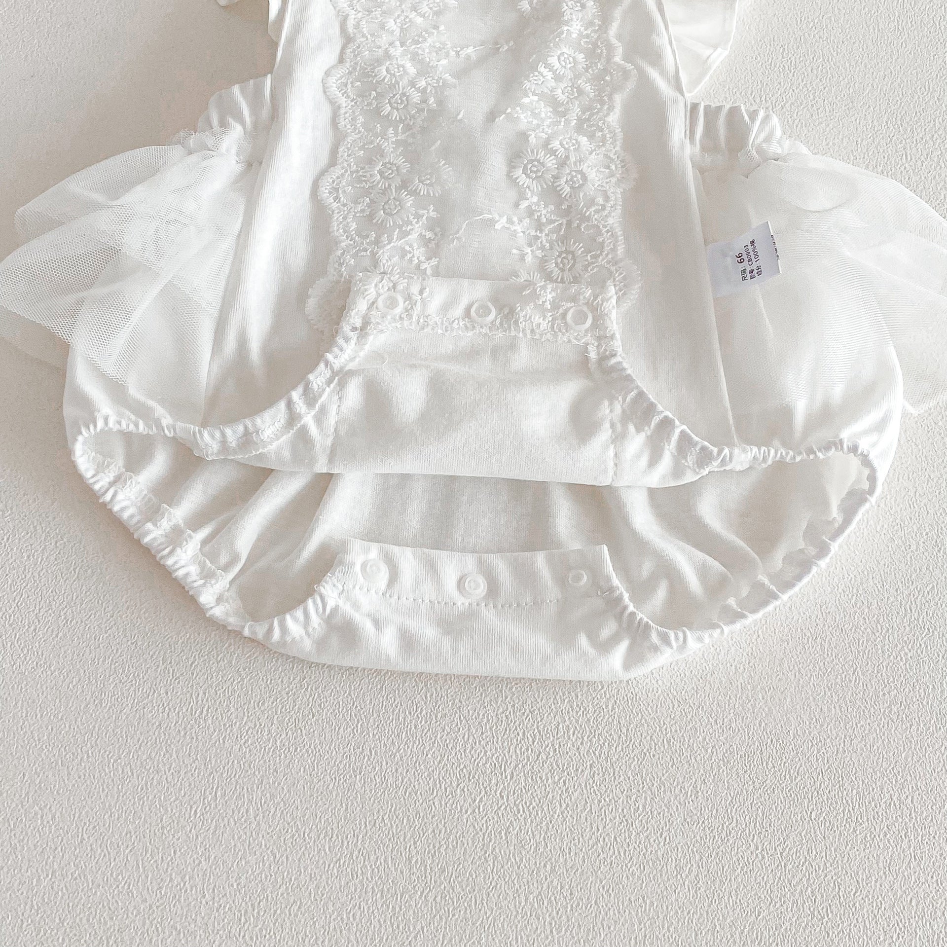 Summer Arrival Baby Girls Sleeveless Flowers Lace Embroidered Pattern Strap Bodysuit, MyKids-USA®, Bodysuits, MyKids-USA -  -  -  -  -  -  - .