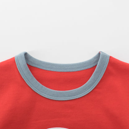 Summer Girls’ Letters Pattern T-shirt in European and American Style, MyKids-USA®, T-Shirts, MyKids-USA -  -  -  -  -  -  - .