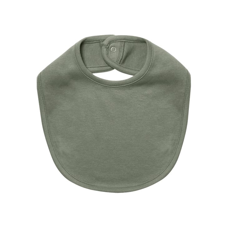 Baby Printed Pattern Covered Button Design Pure Cotton Bibs, MyKids-USA®, Bibs, MyKids-USA - Size/Age - S (0-1Y) - Color - Green -  -  - JM2204261709-B