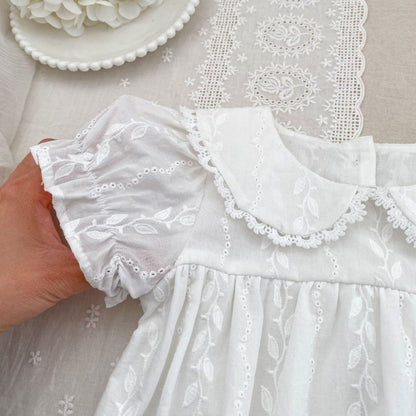 Arrival Summer Flowers Pattern Embroidered Baby Kids Girls Onesies and Clothing Sets – Princess Sister Matching Set, MyKids-USA®, Baby & Children's Outfits, MyKids-USA -  -  -  -  -  -  - .