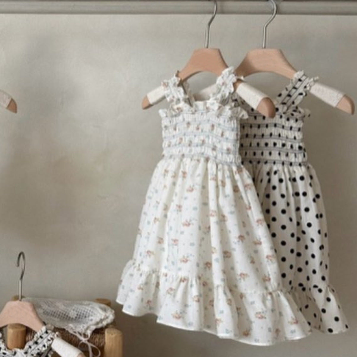 Summer Hot Selling Baby Kids Girls Sleeveless Flowers Pattern or Dots Pattern Princess Dress, MyKids-USA®, Baby & Toddler Dresses, MyKids-USA -  -  -  -  -  -  - 