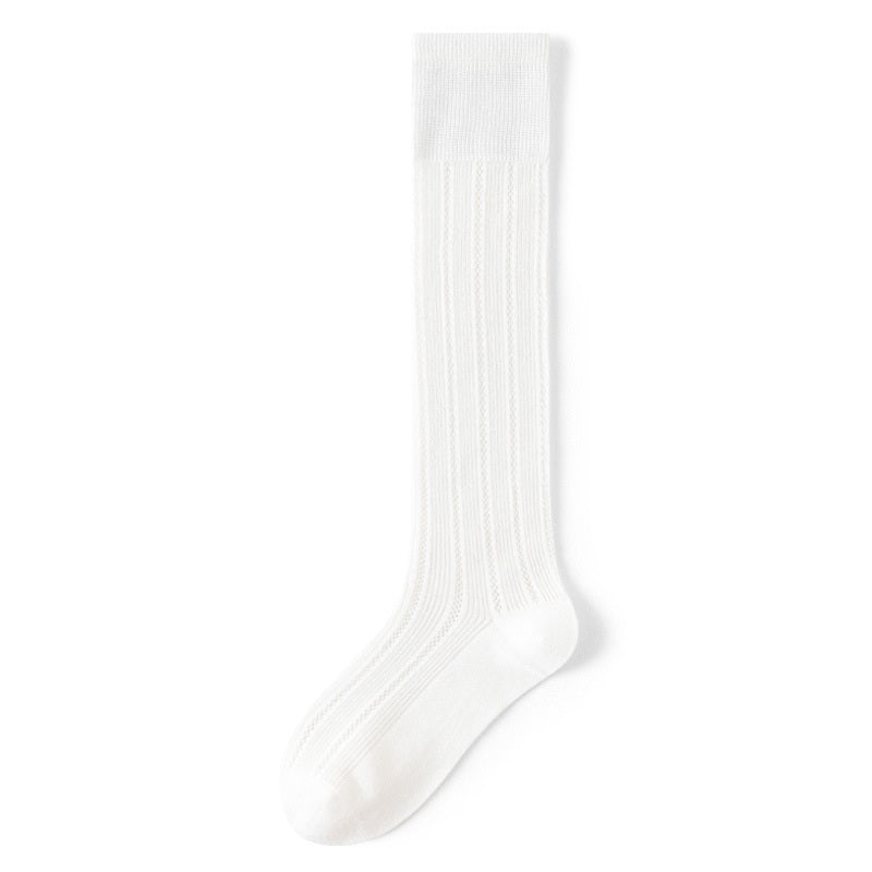 Summer Baby Kids Girls Breathable Thin Solid Color Stockings