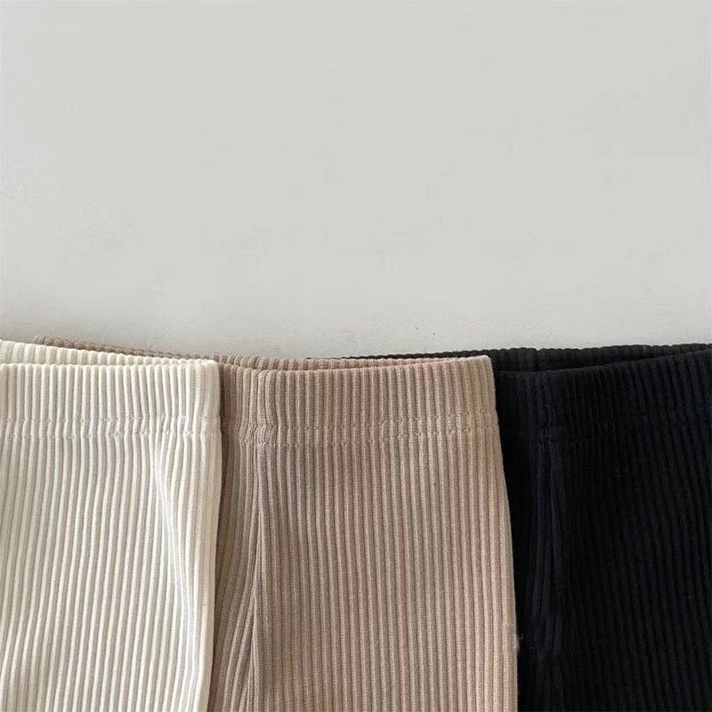 Autumn Arrival Elastic Baby Kids Unisex Solid Color Striped Pattern Pants, MyKids-USA®, Baby & Toddler Bottoms, MyKids-USA -  -  -  -  -  -  - 