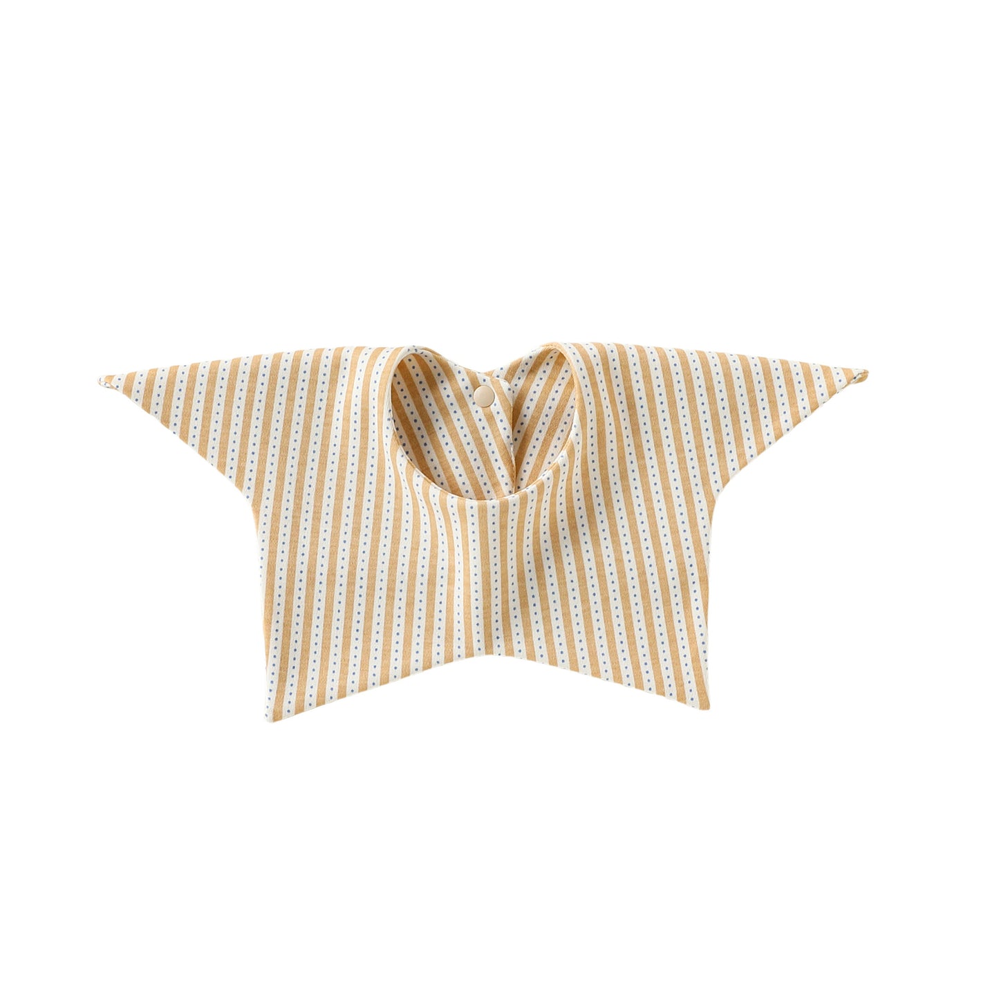 Adorable Geometric Pattern Snap-on Star Shaped Bib, MyKids-USA®, Bibs, MyKids-USA - Size/Age - S (0-3Y) - Color - Light Yellow -  -  - TR2605011548-E.